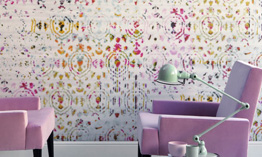 Fabric wallpaper in India for walls